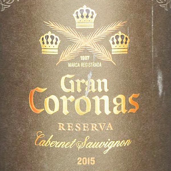 a close up of a bottle of wine