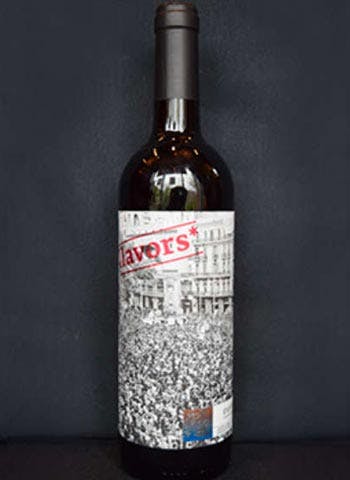 a close up of a bottle of wine