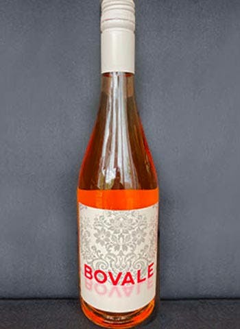 a close up of a bottle of wine