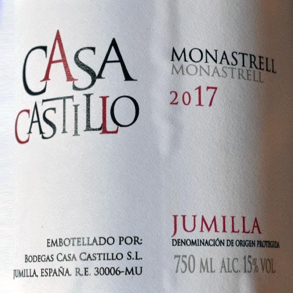 a close up of a bottle of wine