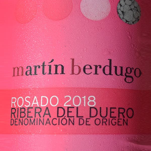 a close up of a bottle of wine