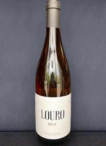 a close up of a bottle of wine