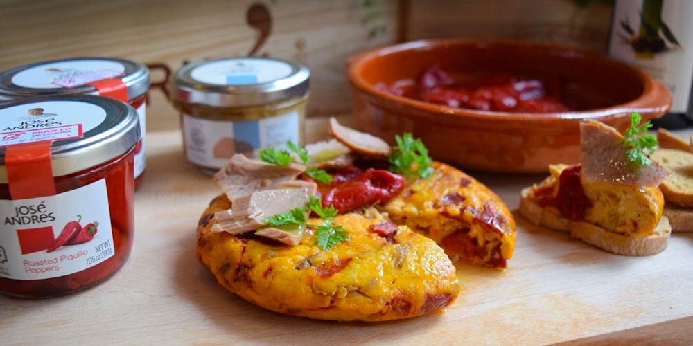 a close up of food on a table