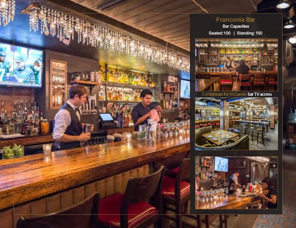 A close up of a restaurant