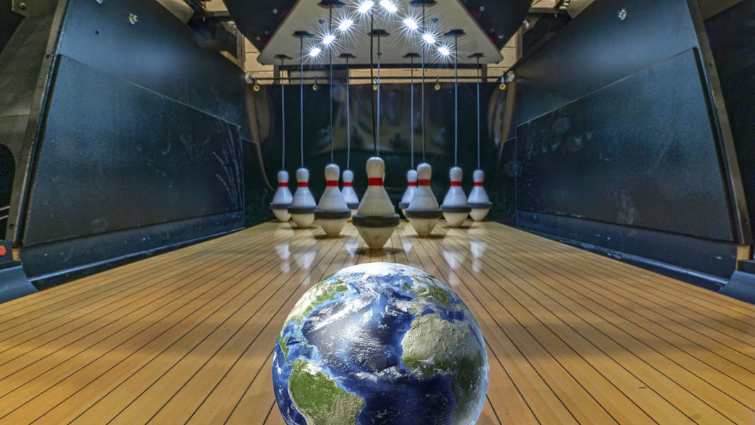 Games Pins & Friends Duckpin Bowling American Restaurant in Bristol, TN