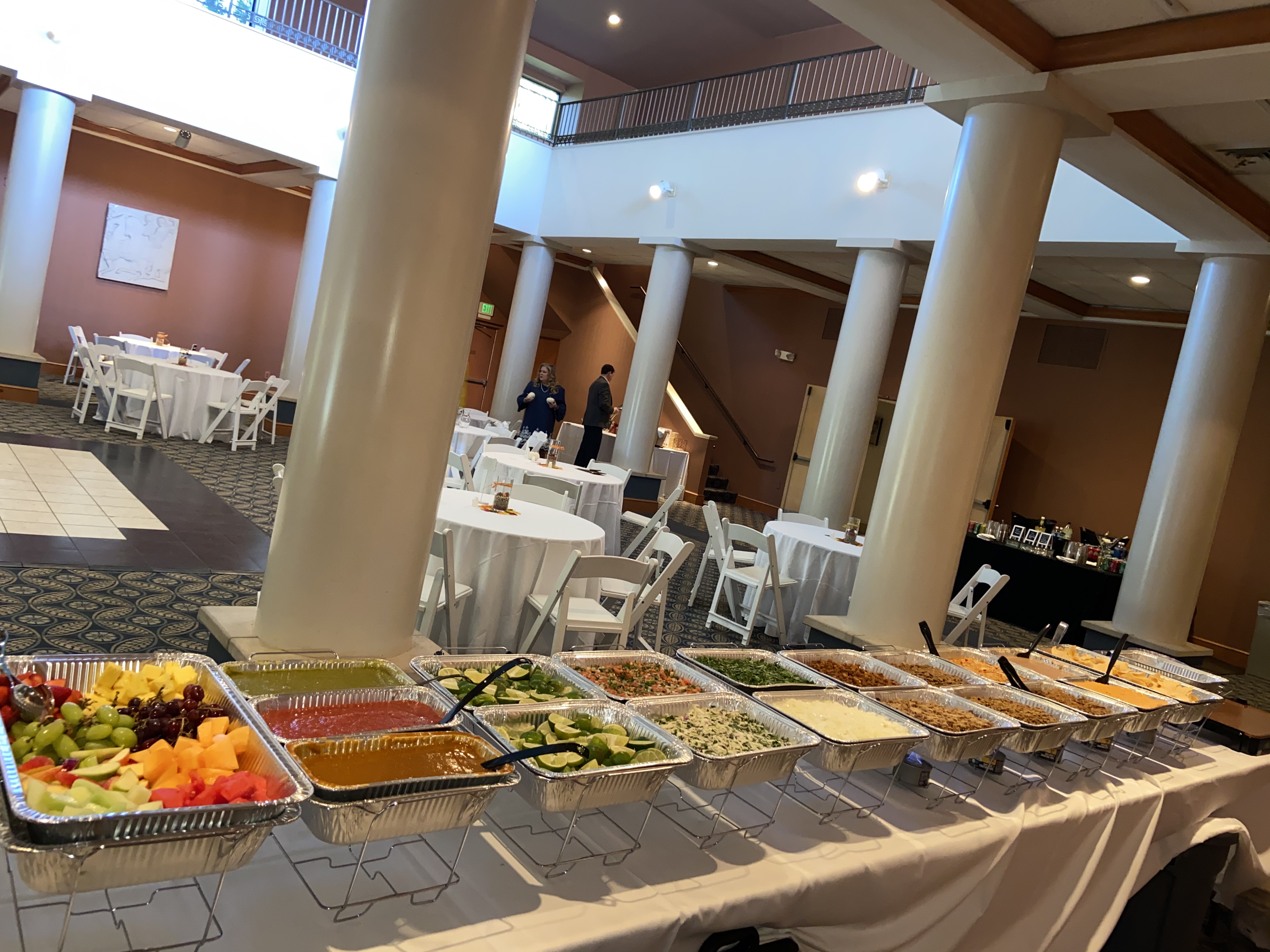 a pizza sitting on top of a table
