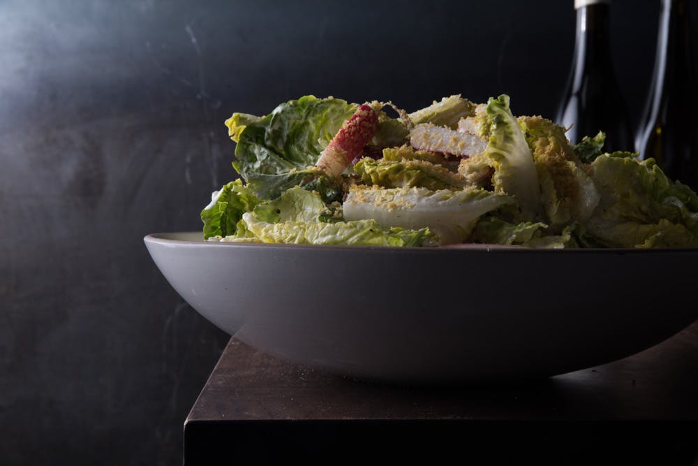 a bowl of salad 