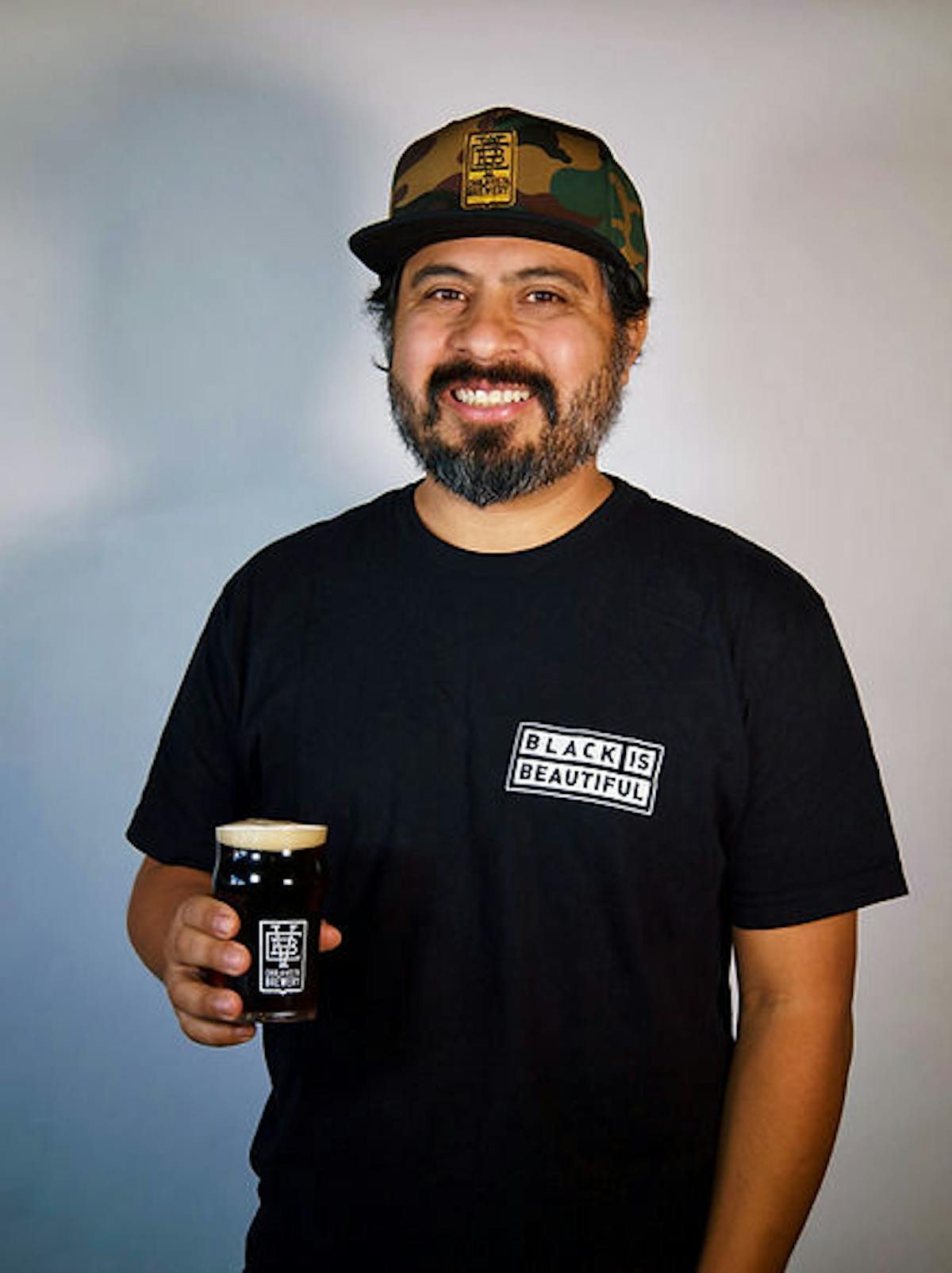a man wearing a hat