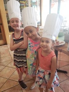 a person holding a baby