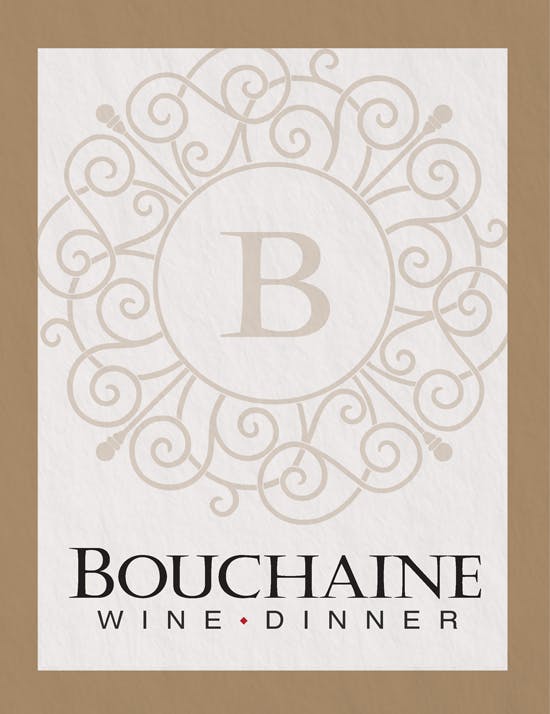 Bouchaine WIne Dinner, January 26 2020