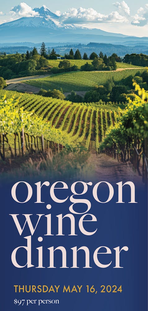 24th Anniversary Oregon Wine Dinner