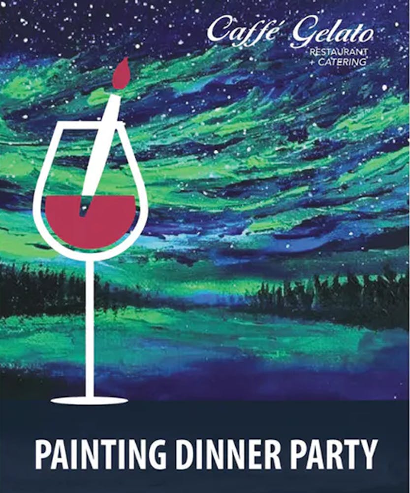 Winter Painting Dinner Party Jan. 2020