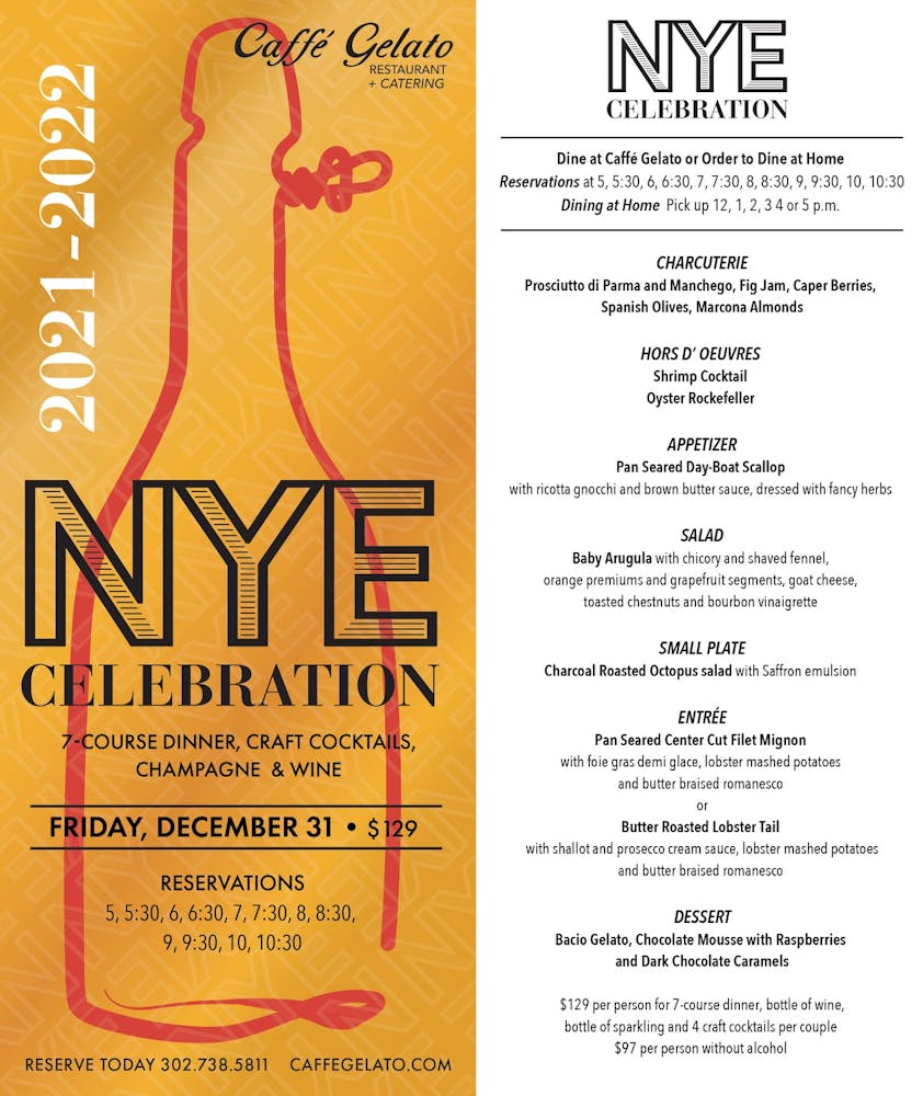 NYE Celebration 2021 details