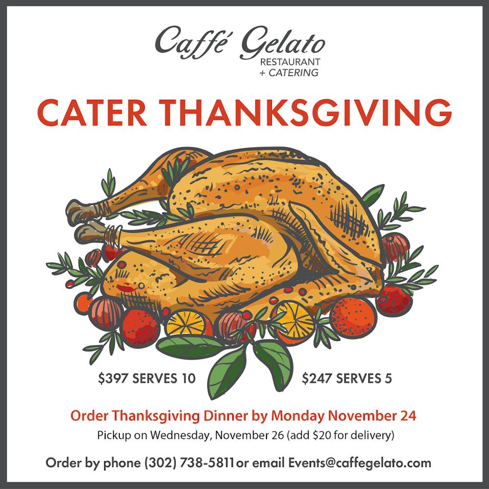 Thanksgiving Catered - order by Monday November 25th 2024