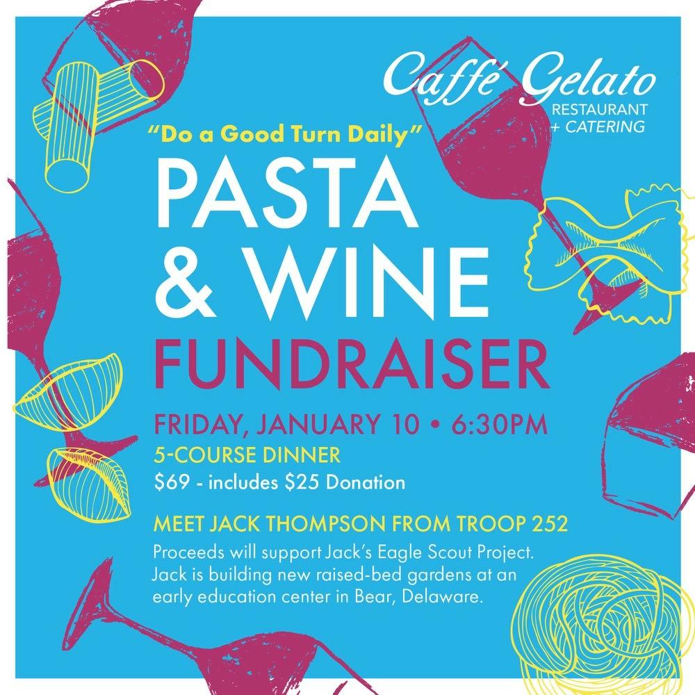 Pasta and Wine Fundraiser