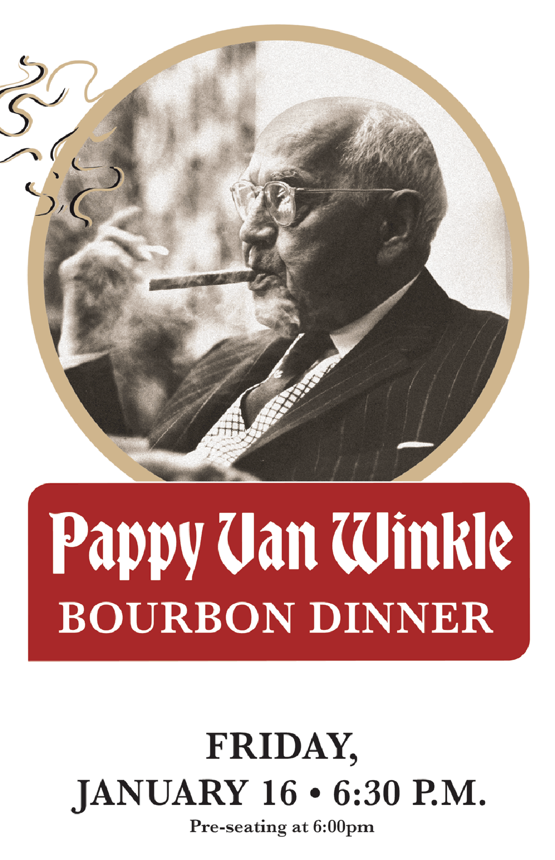 Pappy Van Winkle Bourbon Dinner - event
