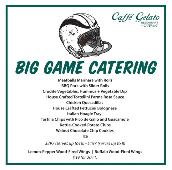 Superbowl Catering 2021