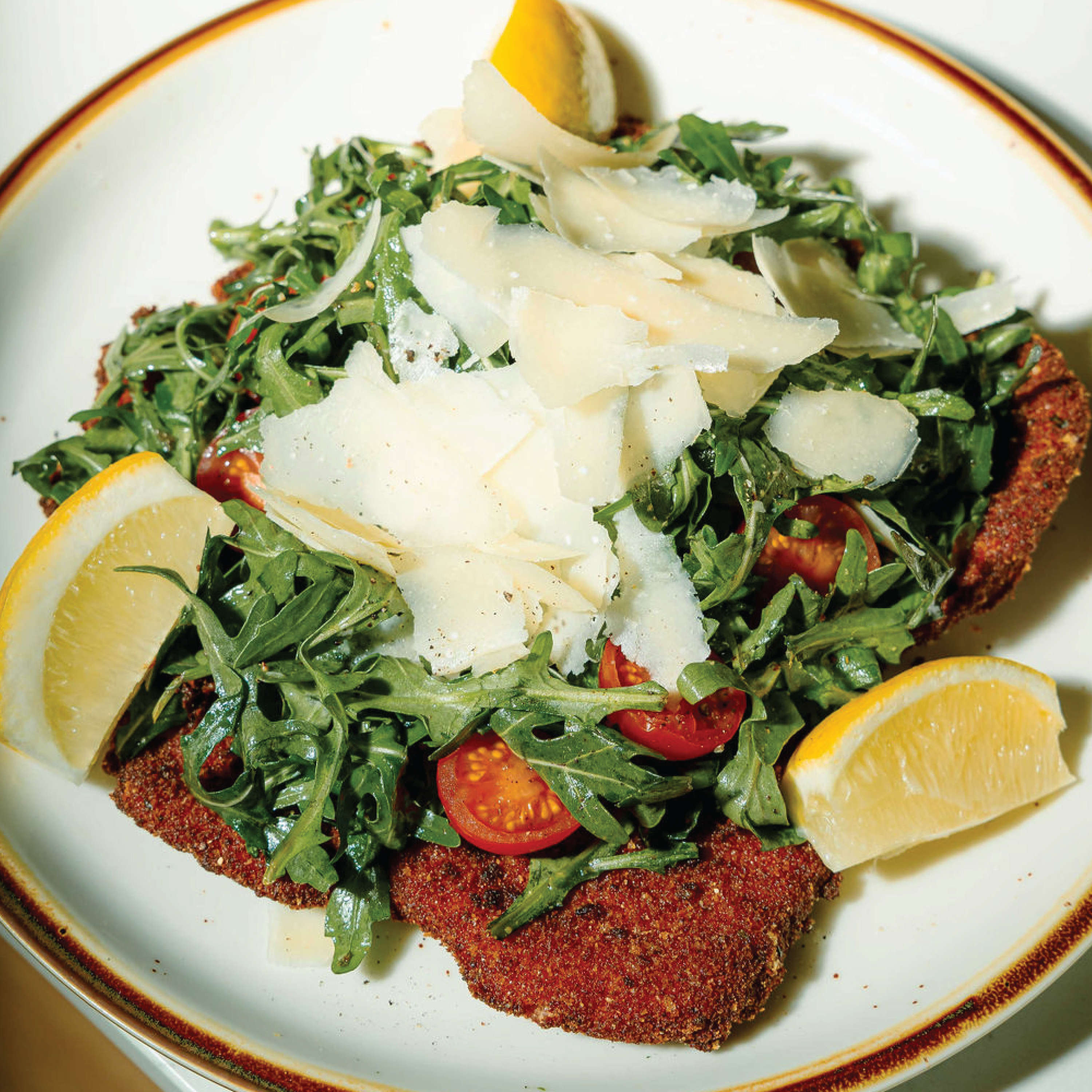 a plate of food