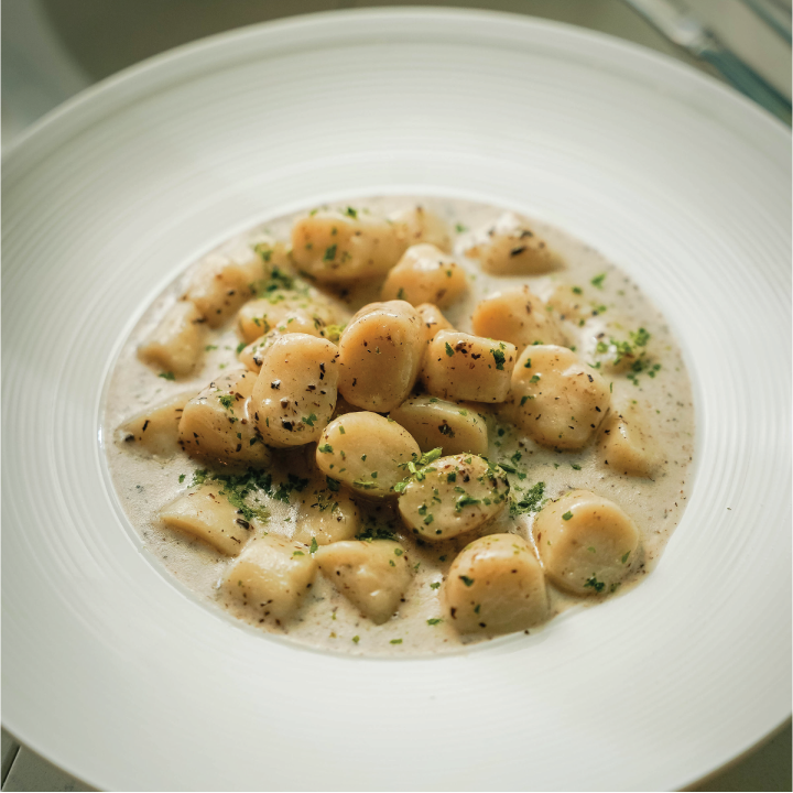 a plate of food