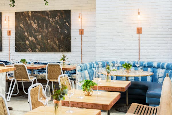 a dining room table