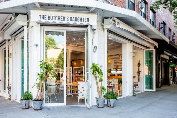 a store front at day