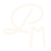 a white letter on a black background