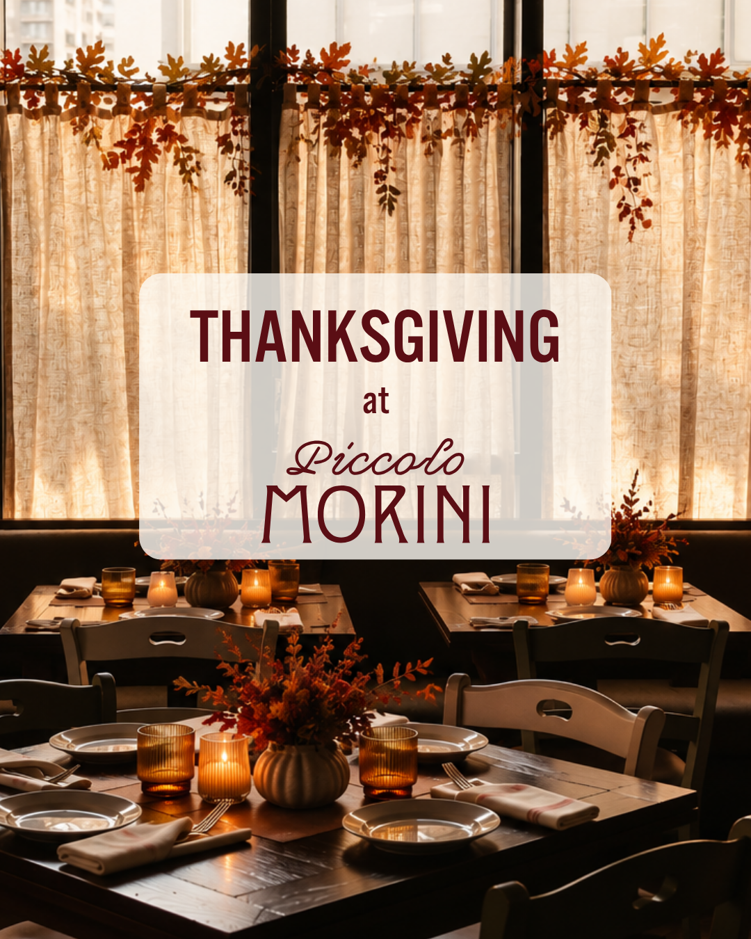 a table set for thanksgiving dinner