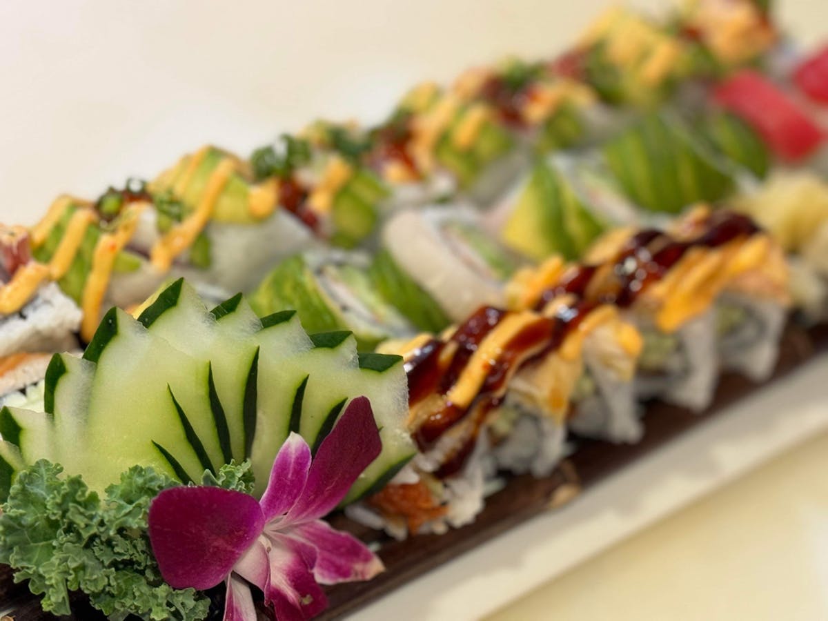 a plate of food
