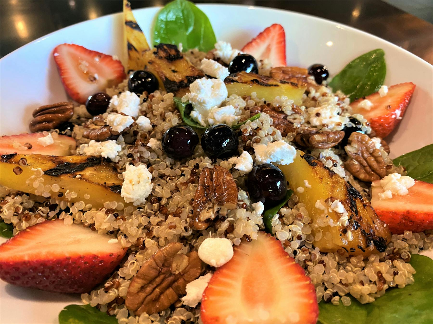 Spinach Quinoa Salad