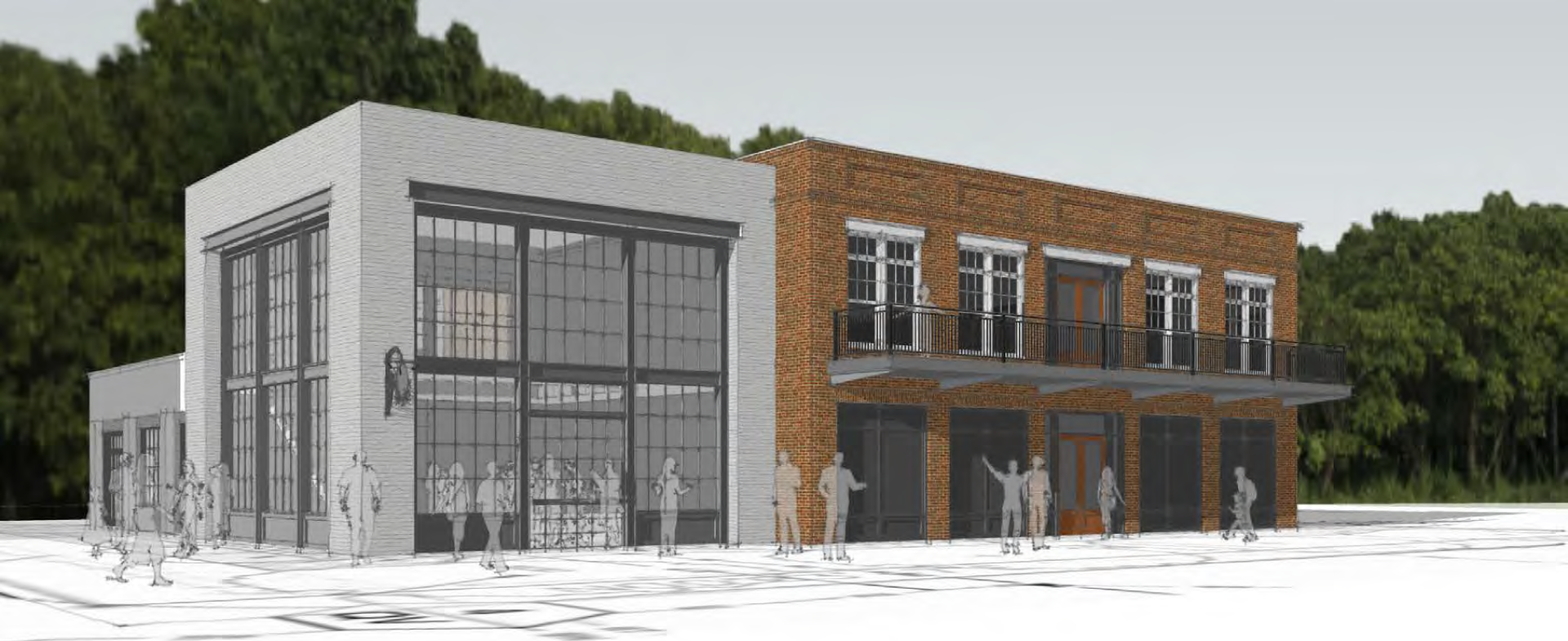 a house covered in snow