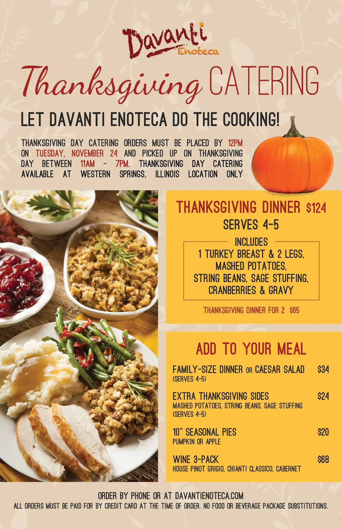 Welcome to Davanti Enoteca | Rustic Italian dining in ...