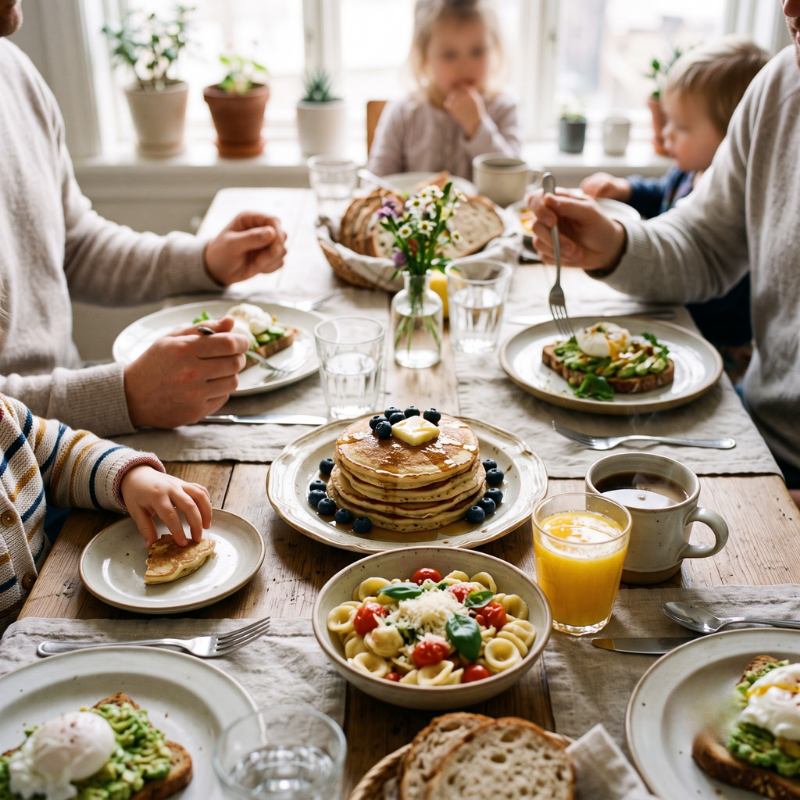 family-weekend-brunch-table-natural-light