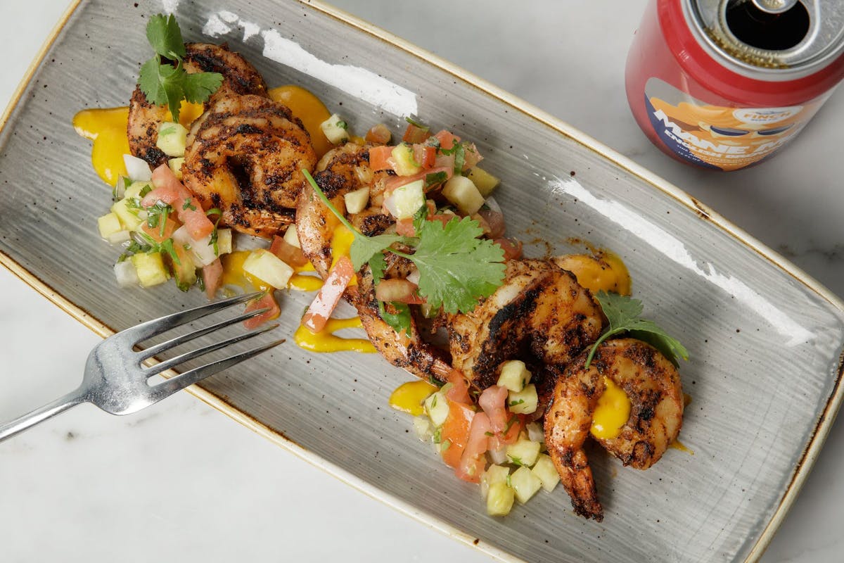Jerk Marinated Calypso Shrimp