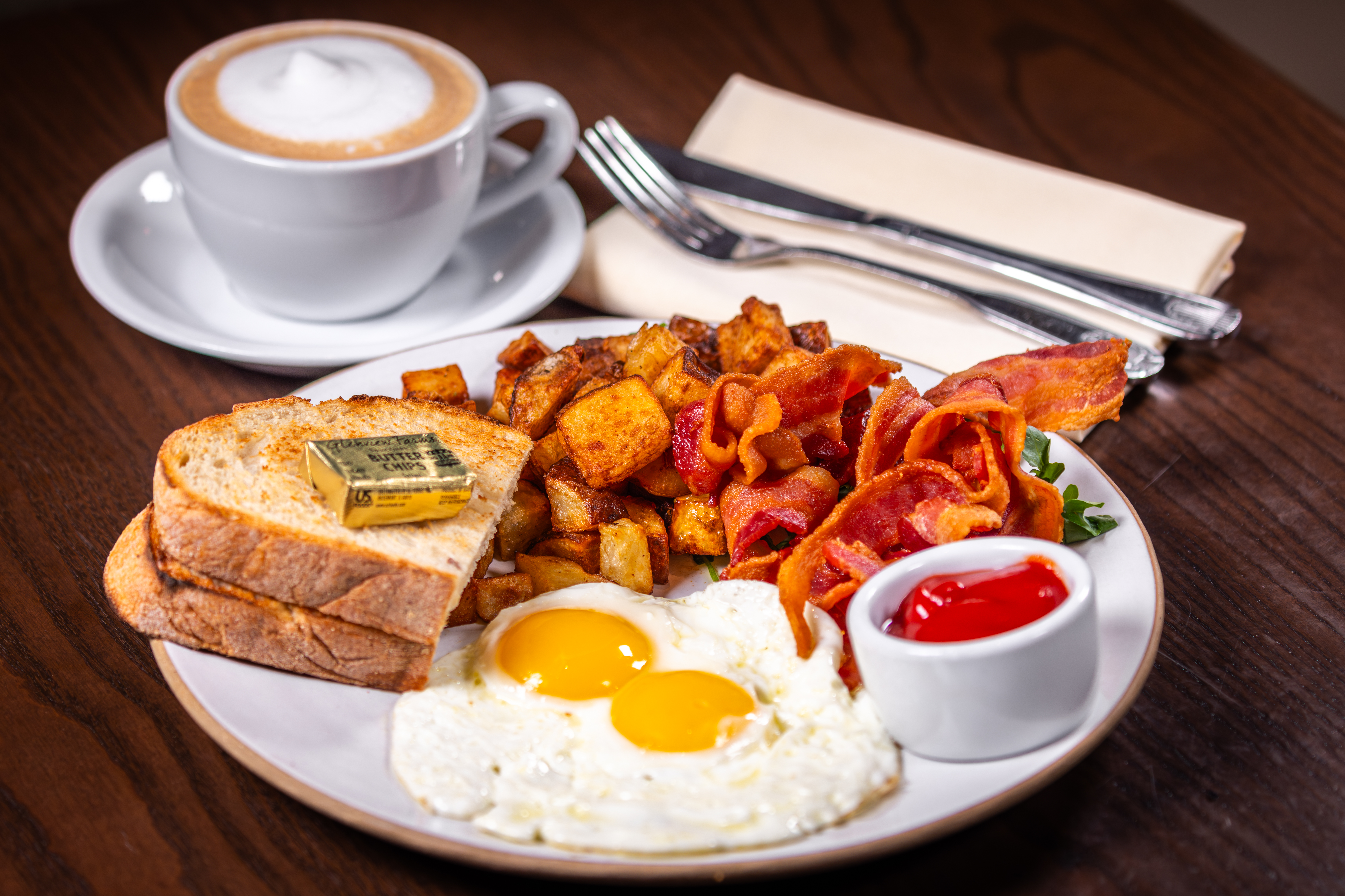 Breakfast Platter from Sugarcane, which is a restaurant based in The Venetian Hotel in Las Vegas.