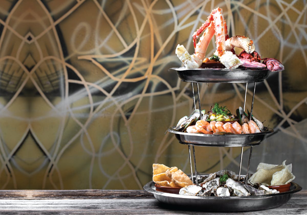 Shellfish Tower image at SUGARCANE in Miami