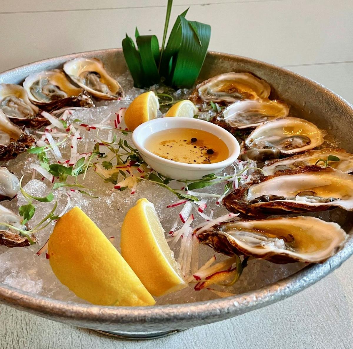 Oyster plate.