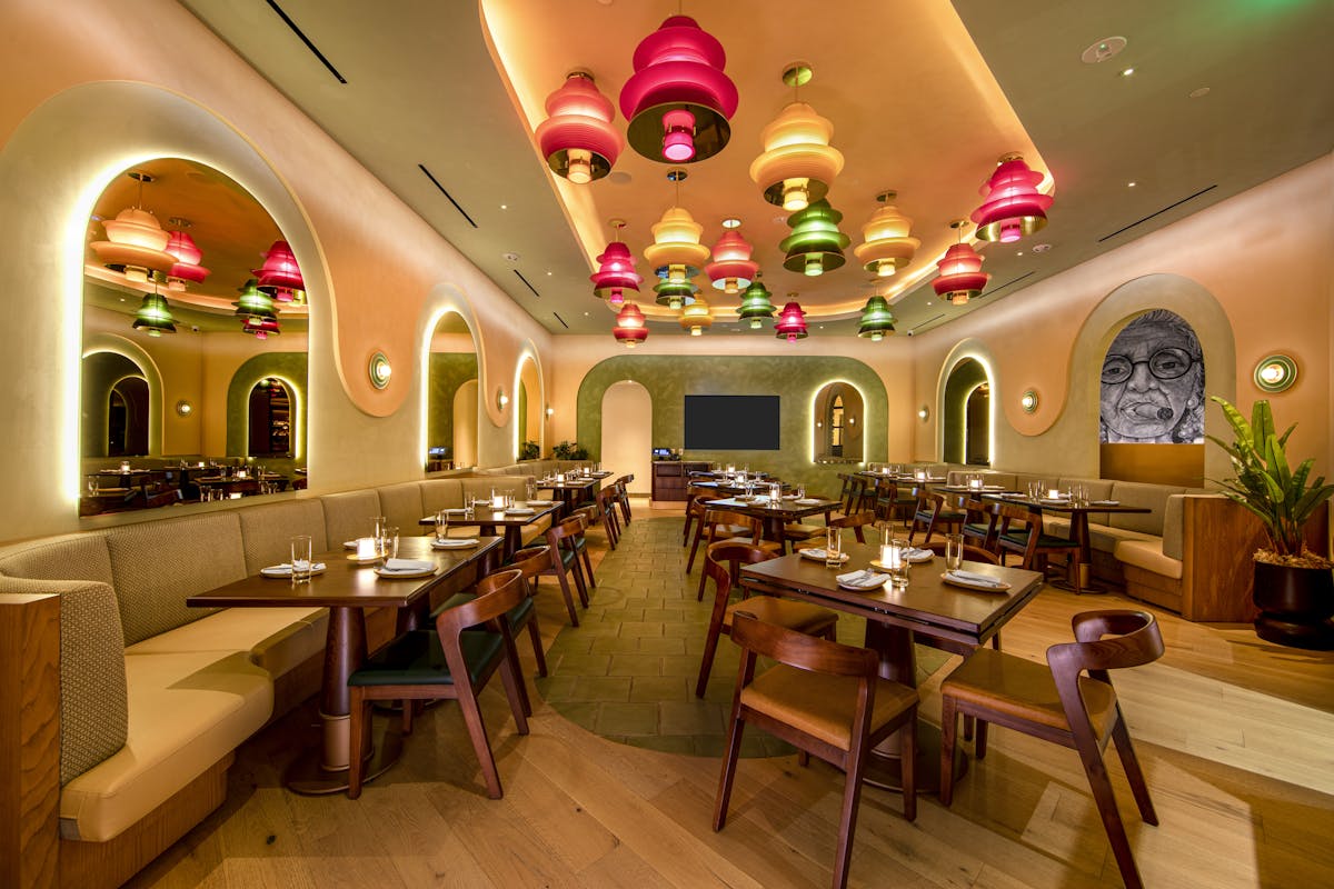 Las Vegas private dining room.
