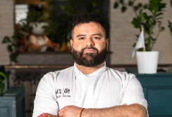 Chef Brayan from Black Lamb