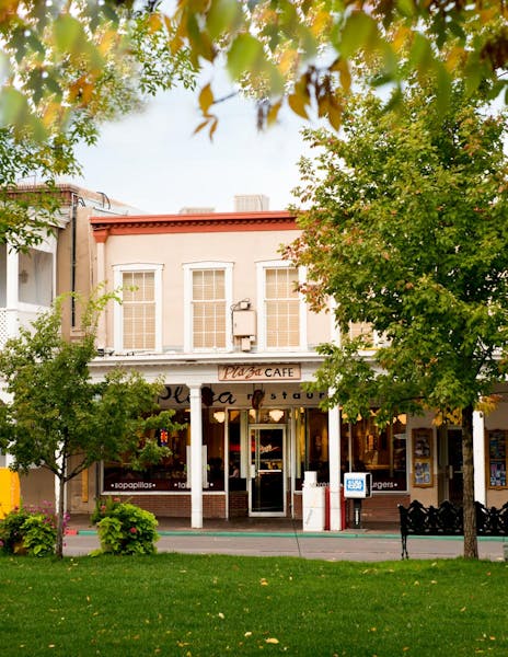 Our Story Plaza Cafe Downtown in Santa Fe, NM