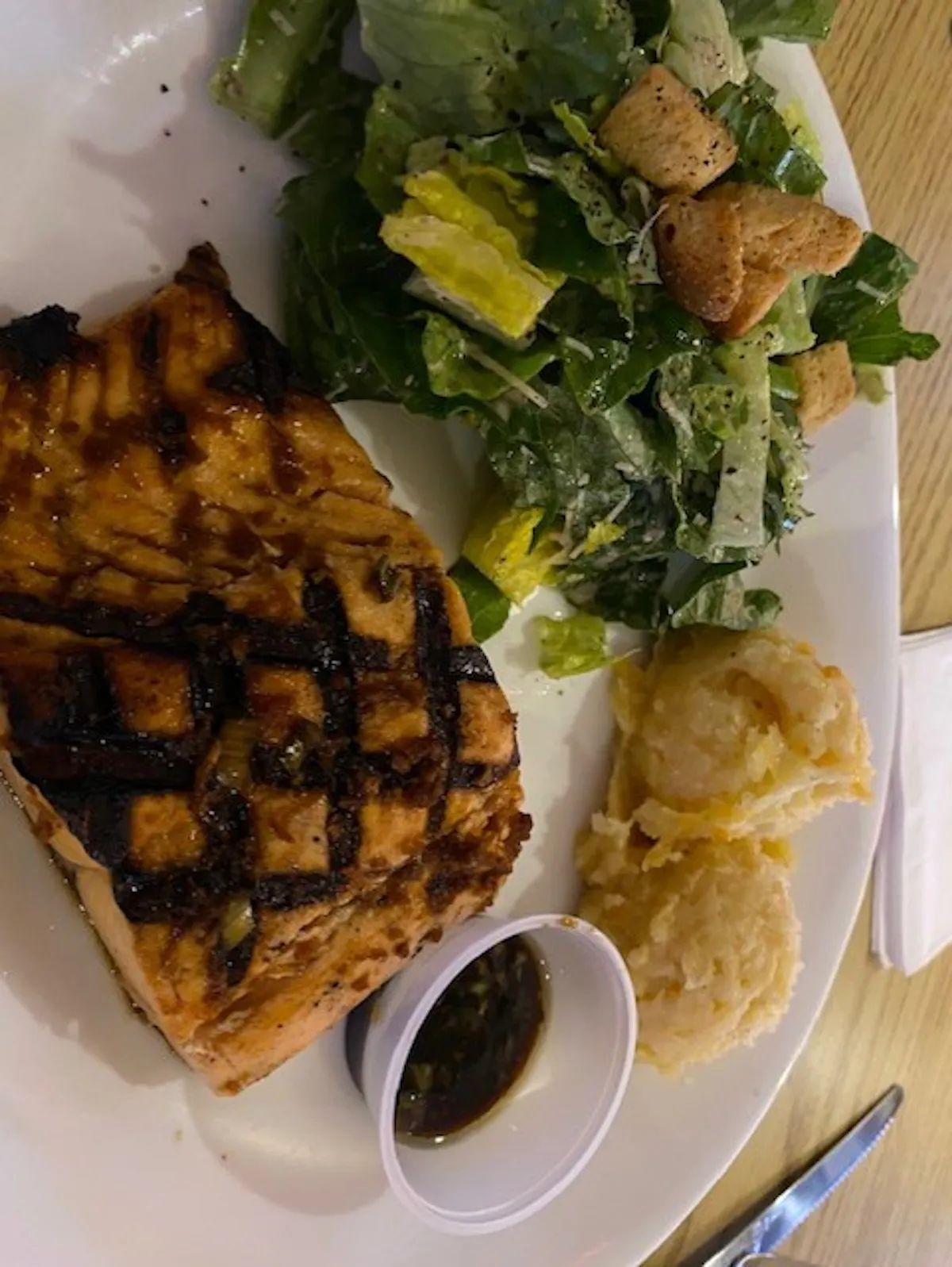 a plate of food