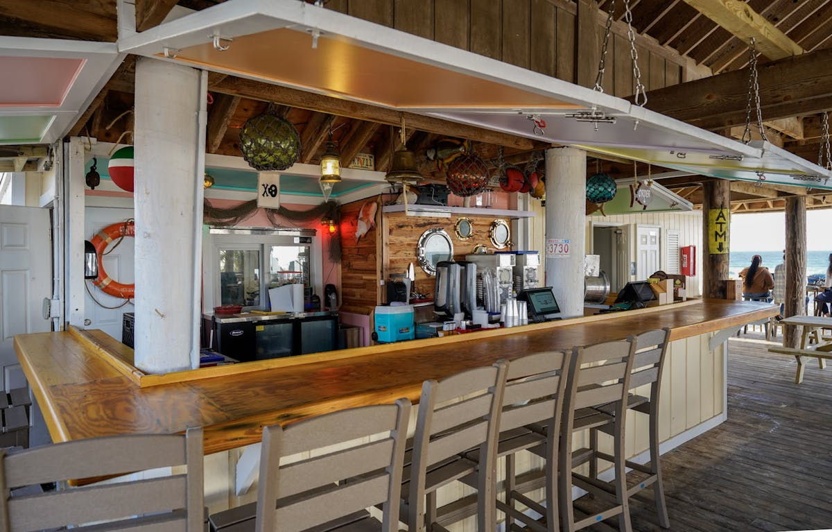 a view of a restaurant