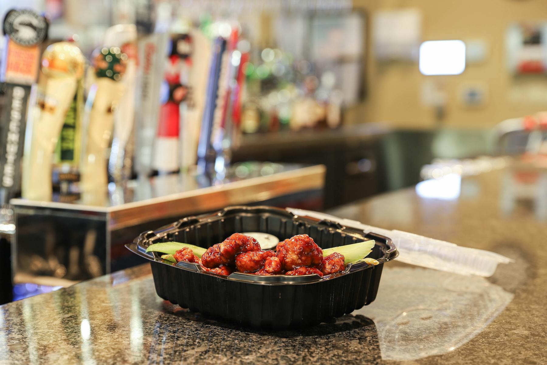 a bowl of food on a table