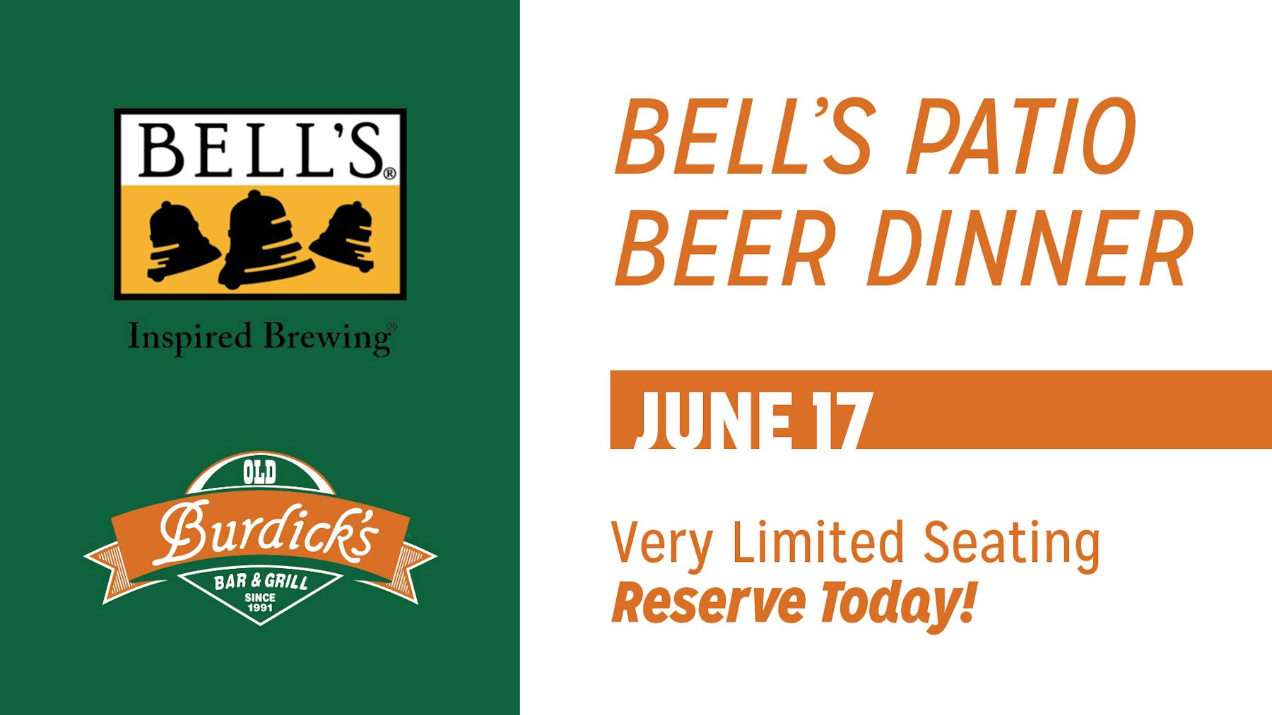 bells patio dinner