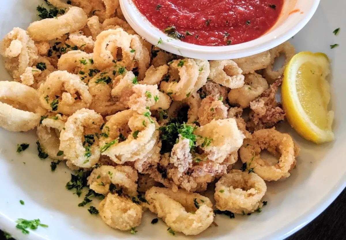 a plate of food