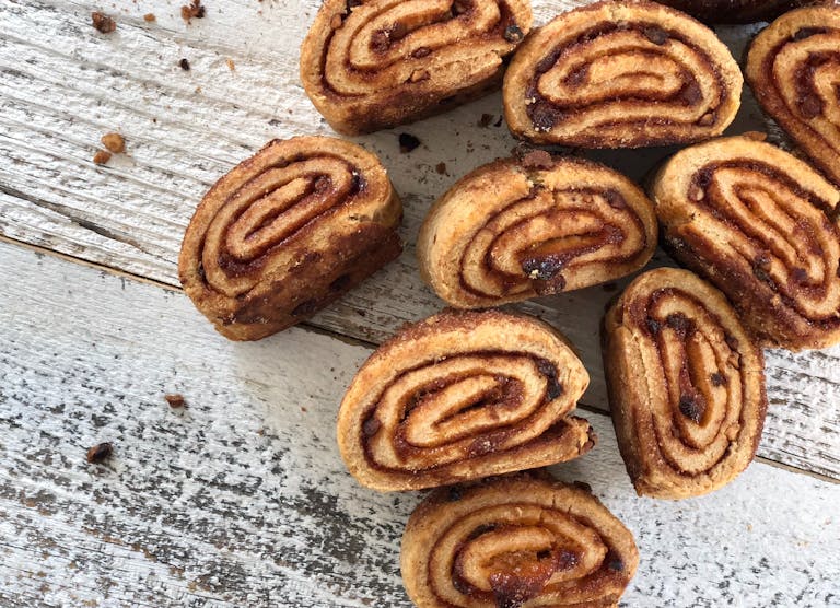 Apricot and walnut rugelach