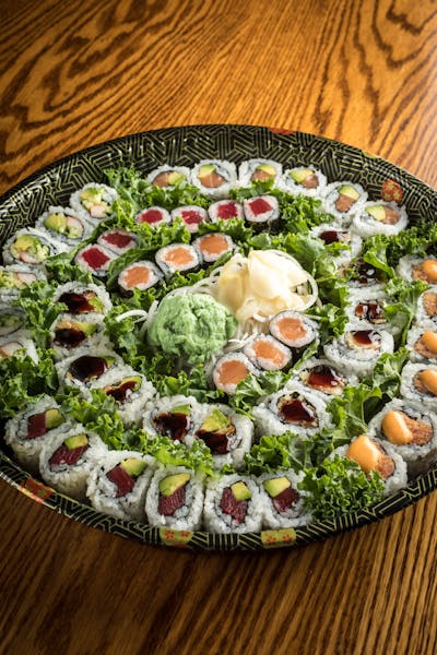 Superbowl Regular Sushi Roll Platter Seoul Kitchen Korean