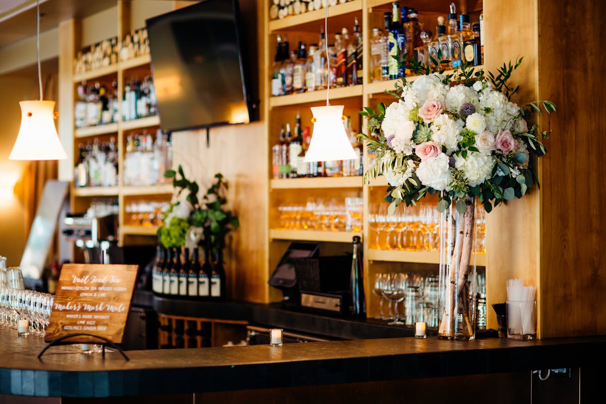 Larkspur Wedding Venue Vail Colorado Mountain Patio Bar