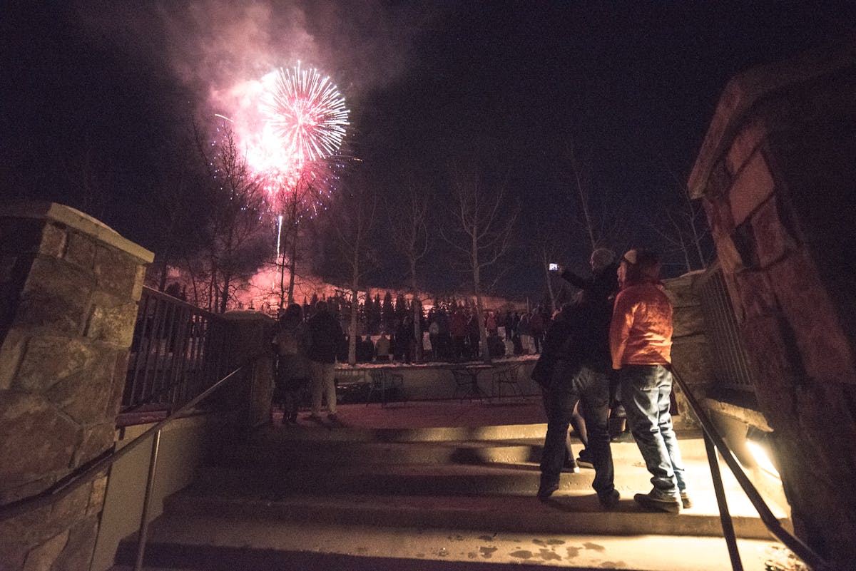 Larkspur Vail New Year's Eve Celebration Colorado fireworks