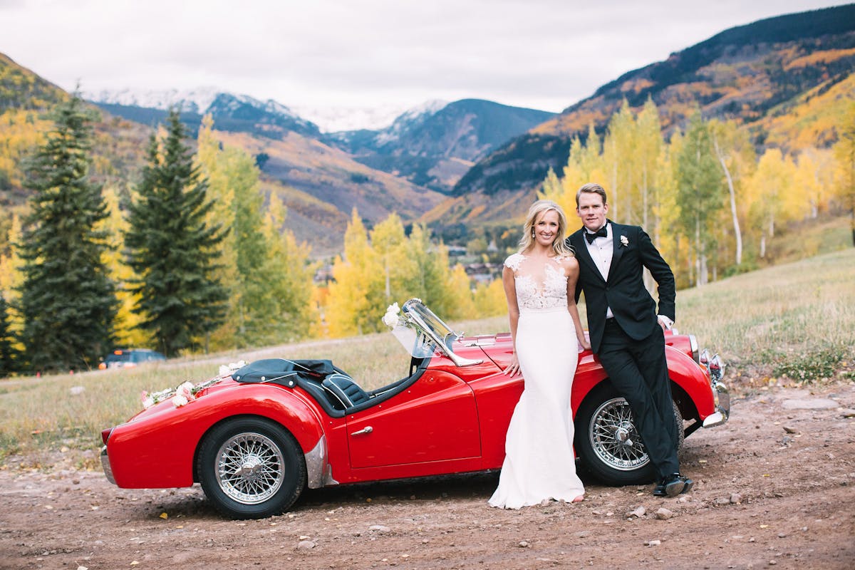 Larkspur Vail Colorado Mountain Wedding Venue Fall Wedding