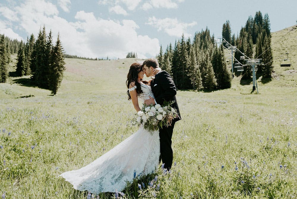 Larkspur Wedding Venue Vail Colorado Mountain Wedding